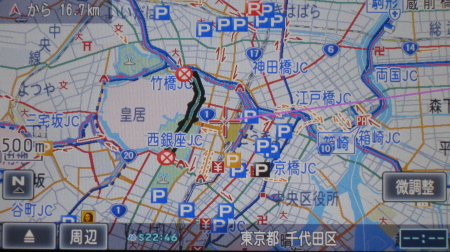 通行止め/駐車場状況マーク